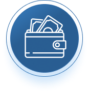 Wallet icon representing 5500 betting markets available for agents